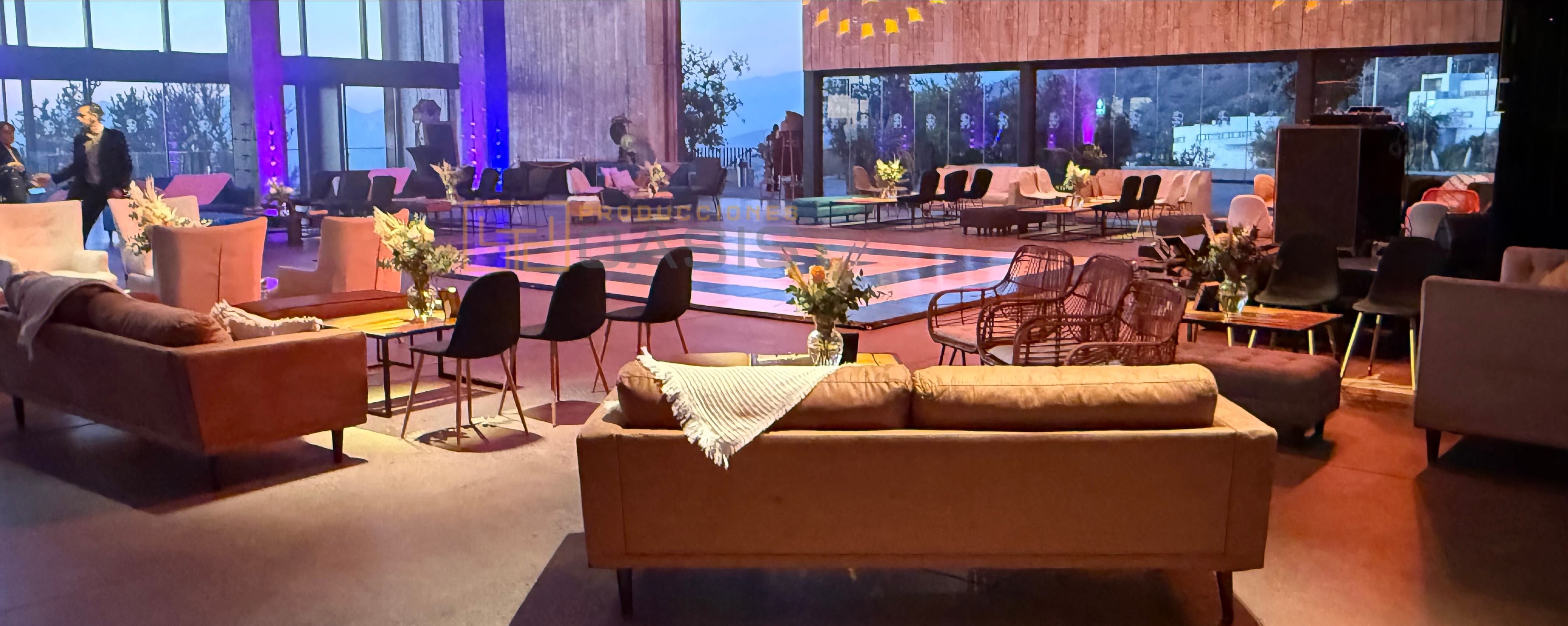 Mobiliario para eventos