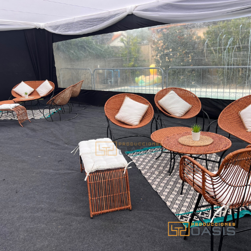 Arriendo de mobiliario para eventos