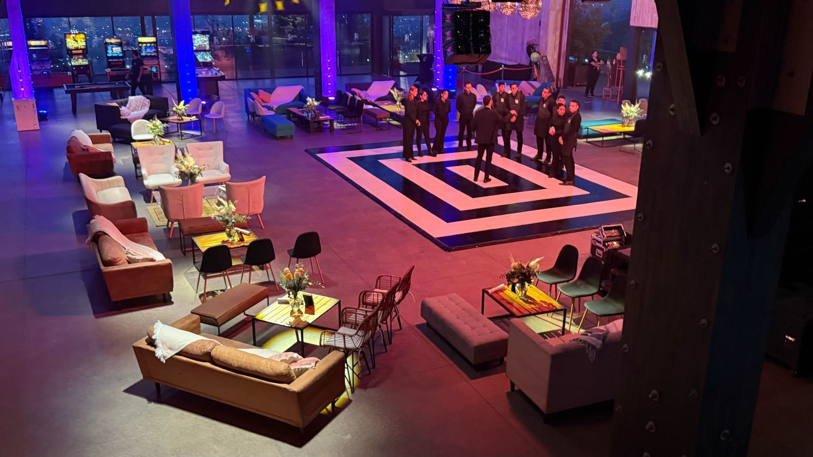 Evento ambientado por Producciones Oasis